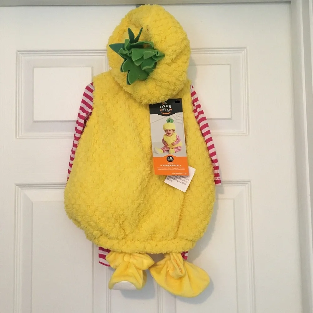 Infant Pineapple Costume 6-12 Months
